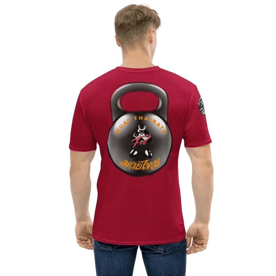 Muay Thaibata Training shirt, deep red product image (1)