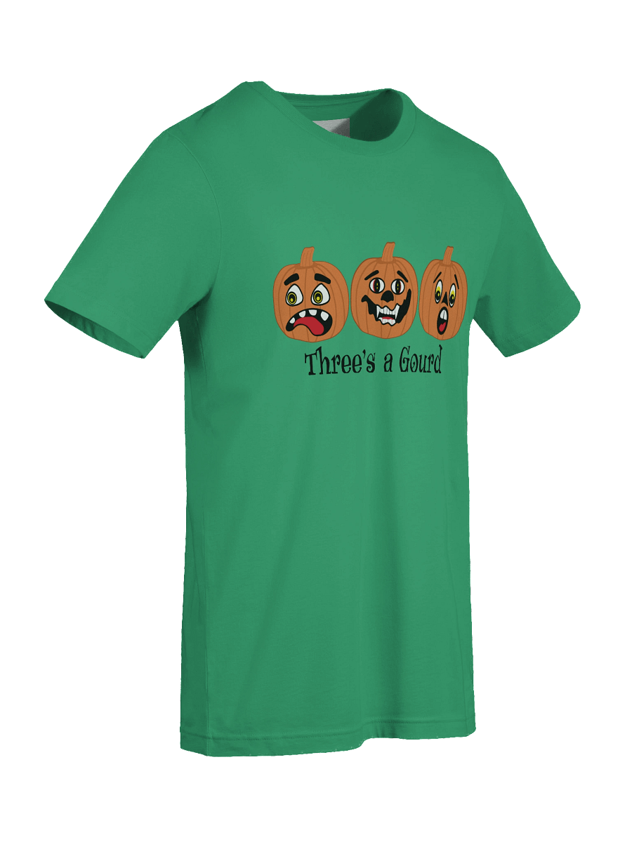 Three's A Gourd™ – Halloween Bella+Canvas Supersoft T-Shirt product image (58)