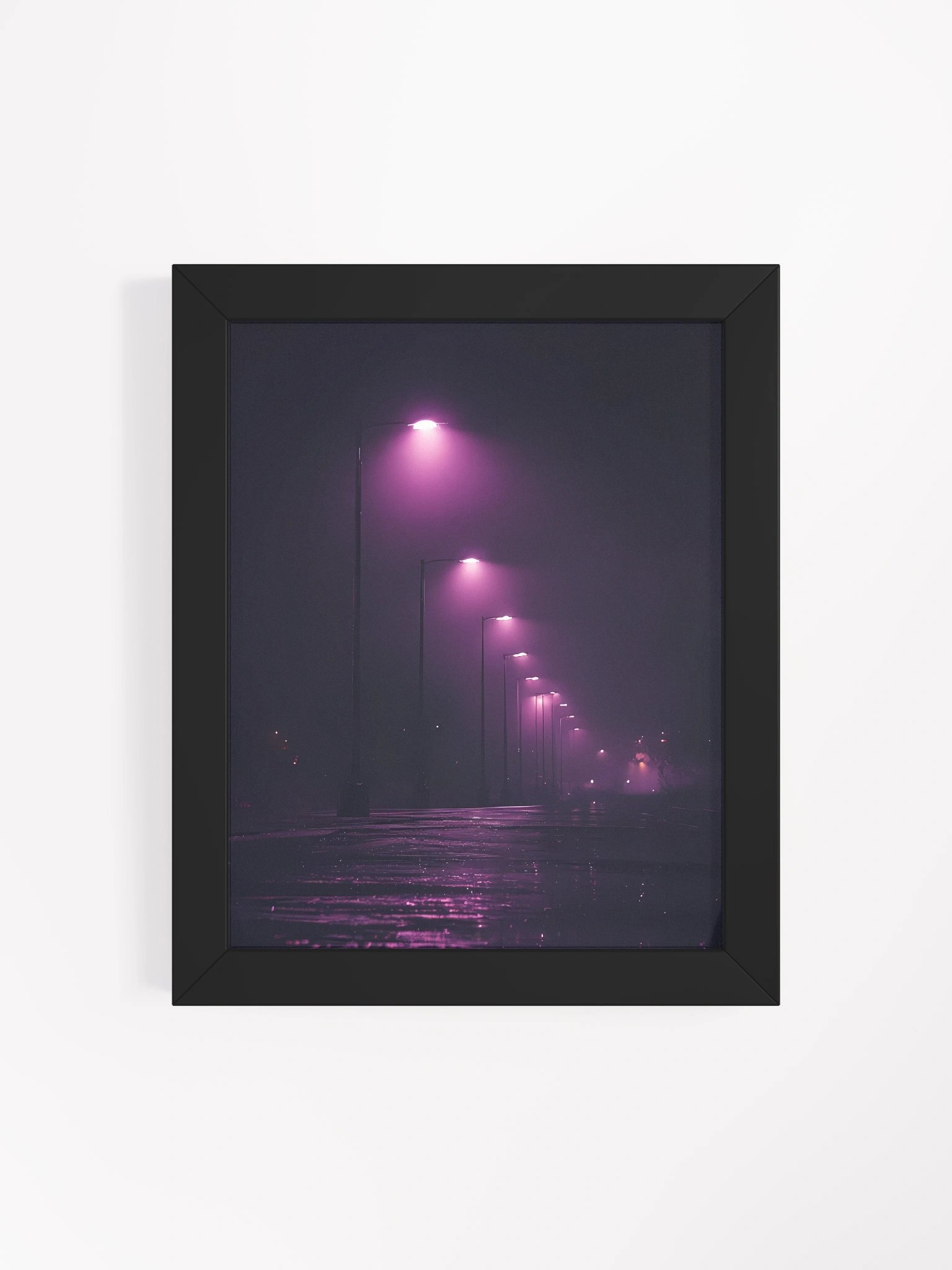 Purple Haze Pathway Framed Poster product image (5)