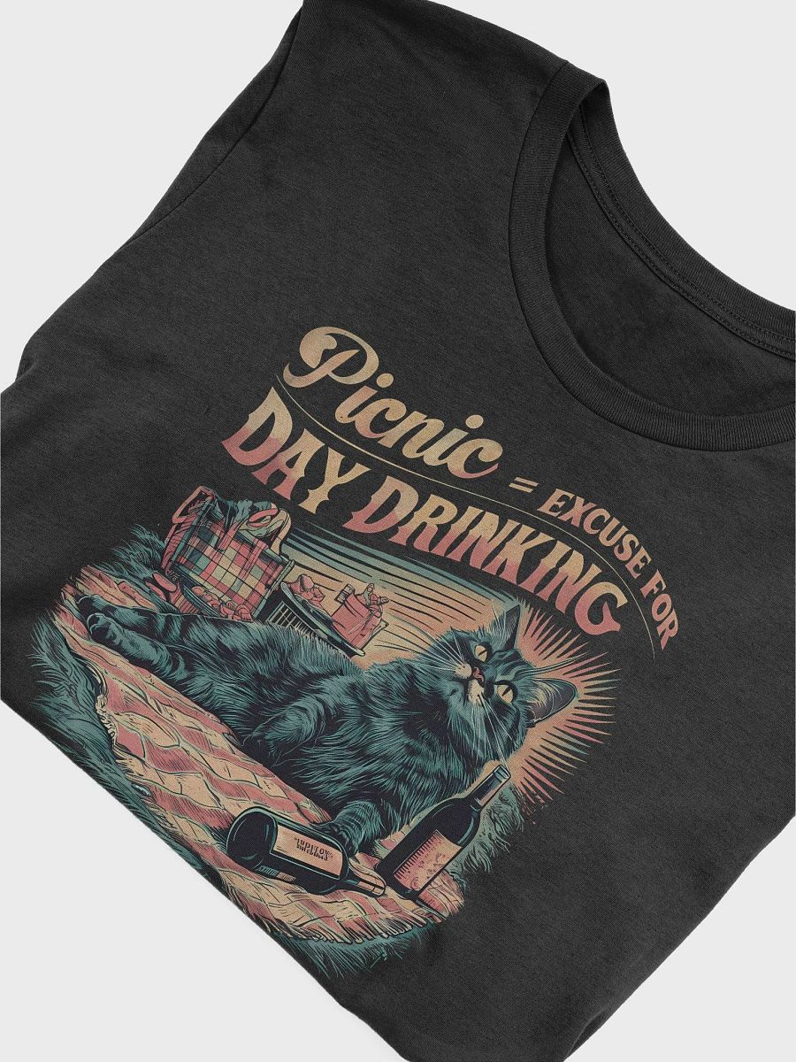 Picnic Day Drinking Cat product image (52)