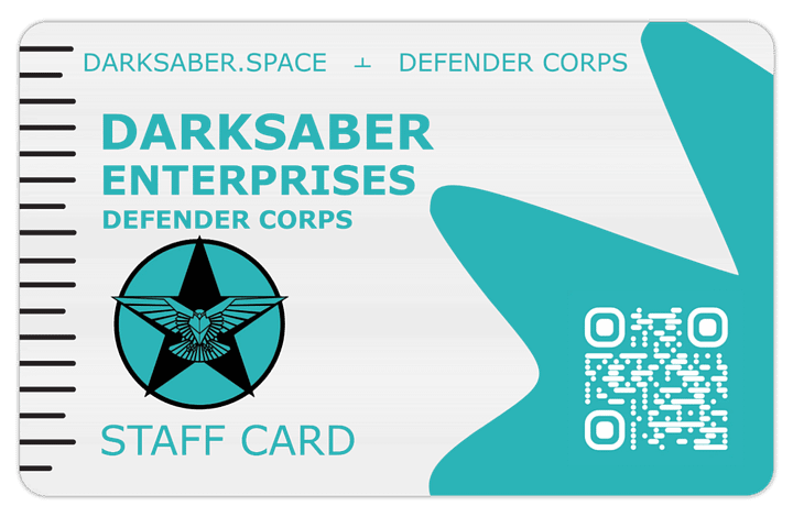 Darksaber Enterprises Staff Card product image (1)