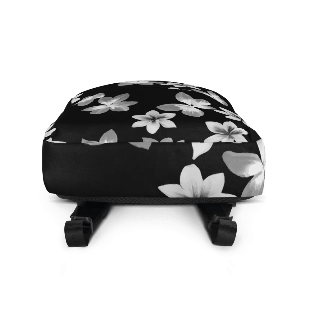 Volcanic Ash Translucent Caribbean Flower Print Backpack product image (5)