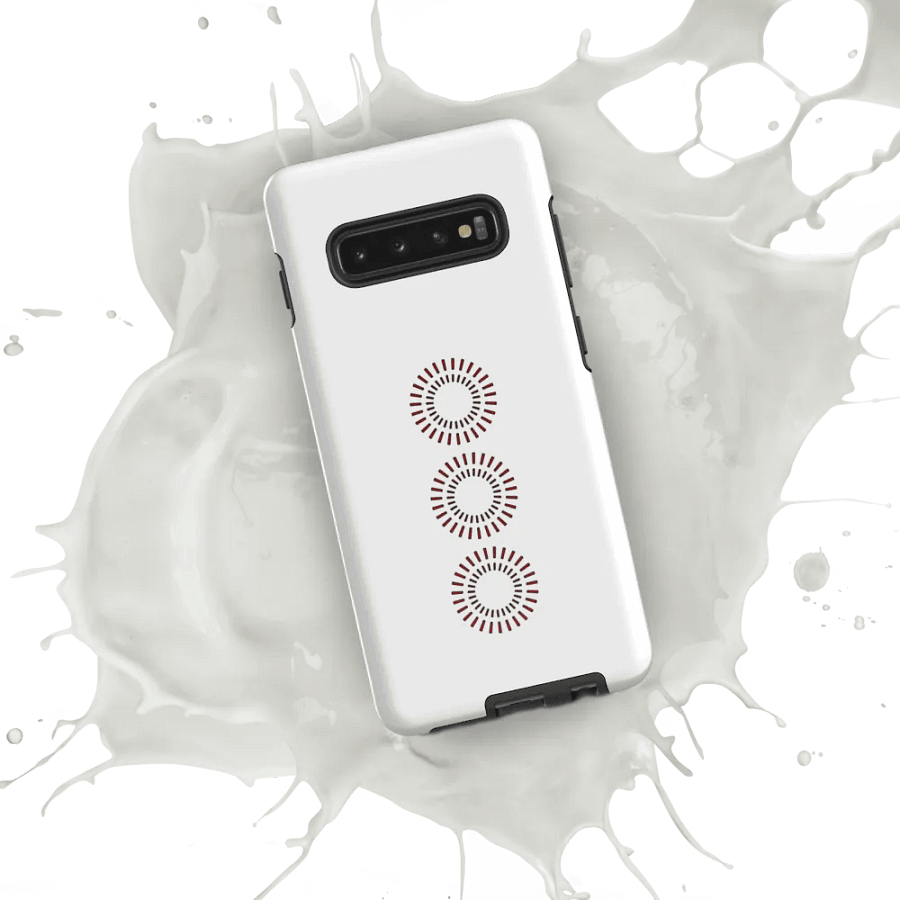 Red Circle Tough Case for Samsung® product image (54)