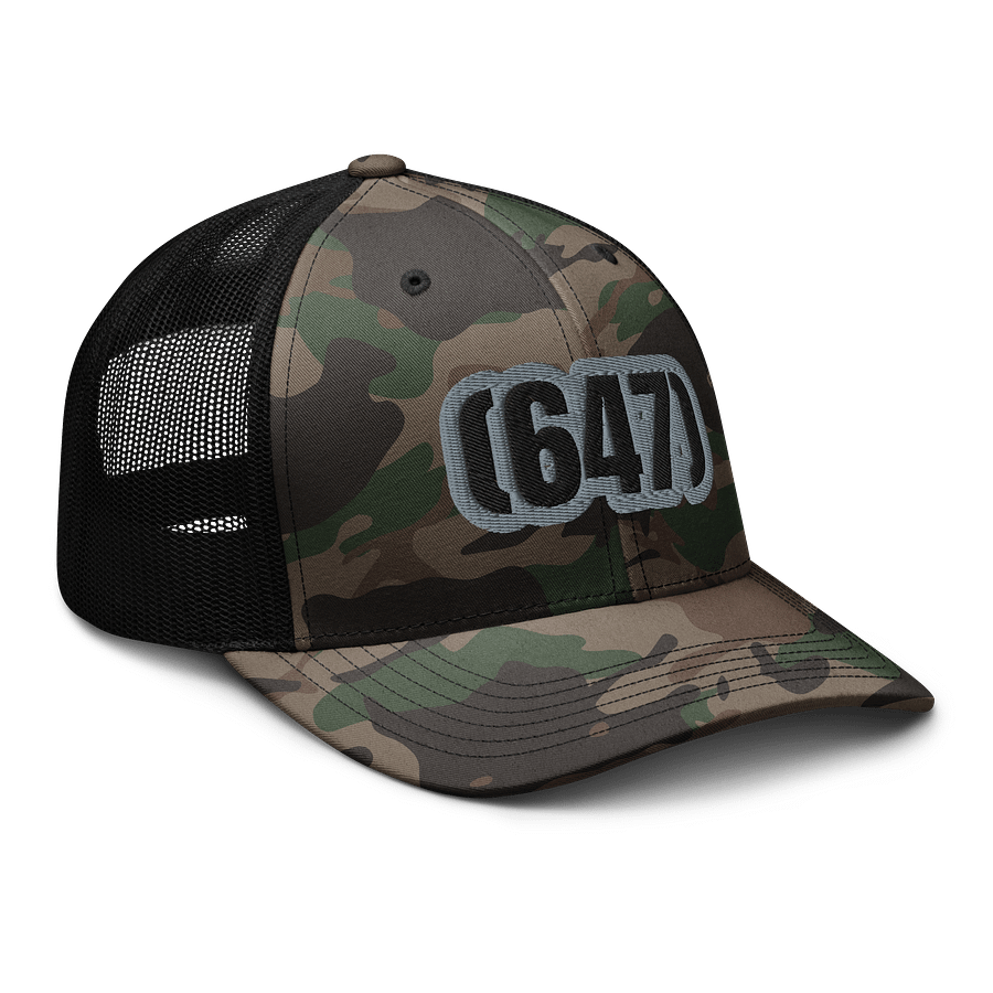 647 Camo Trucker Hat AREA CODE product image (6)