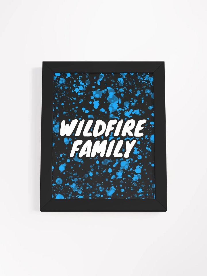 Framed Poster - Splatter Collection product image (2)