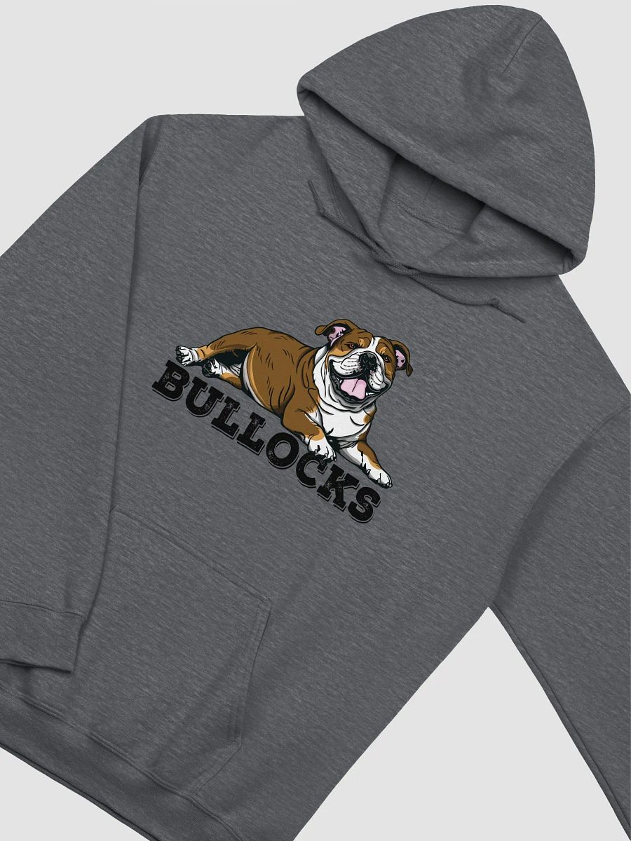 Bullocks Hooded Sweatshirt of an English Bulldog(Tricolor) | Funny Hoodie for Bulldog Owners product image (5)