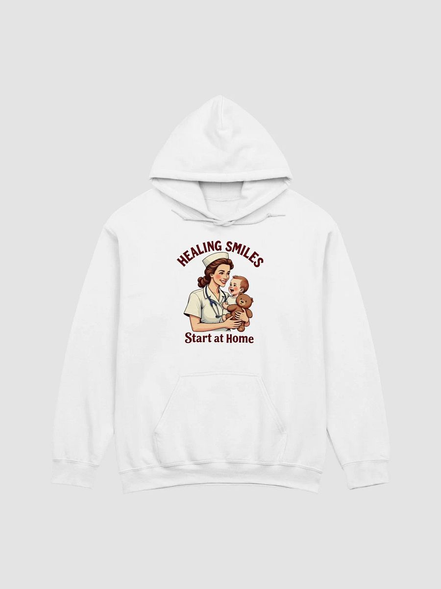 medical moms, dads, Healing Smiles Nurse Hoodie product image (1)