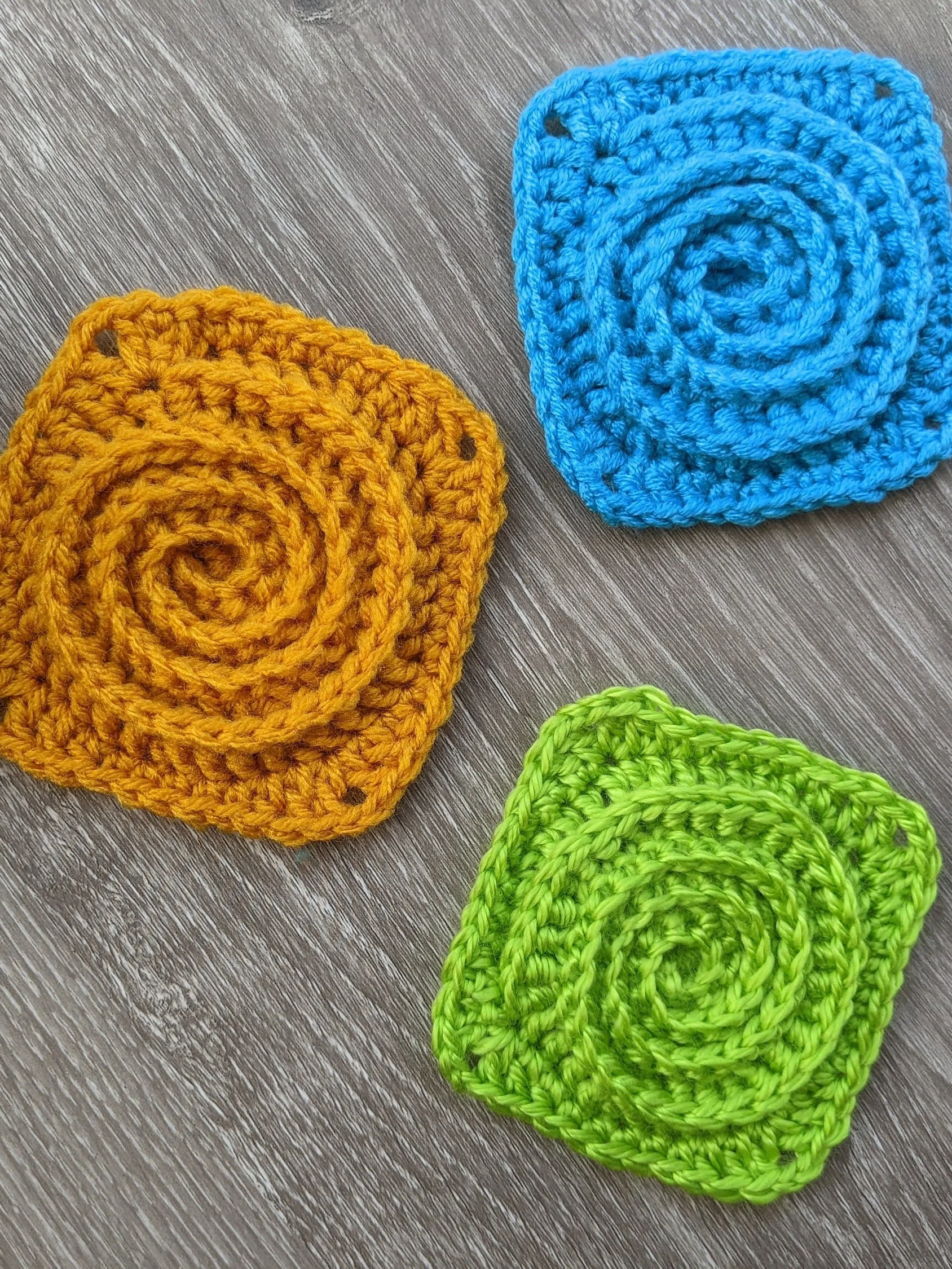 Crochet Spiral Granny Square Pattern product image (5)