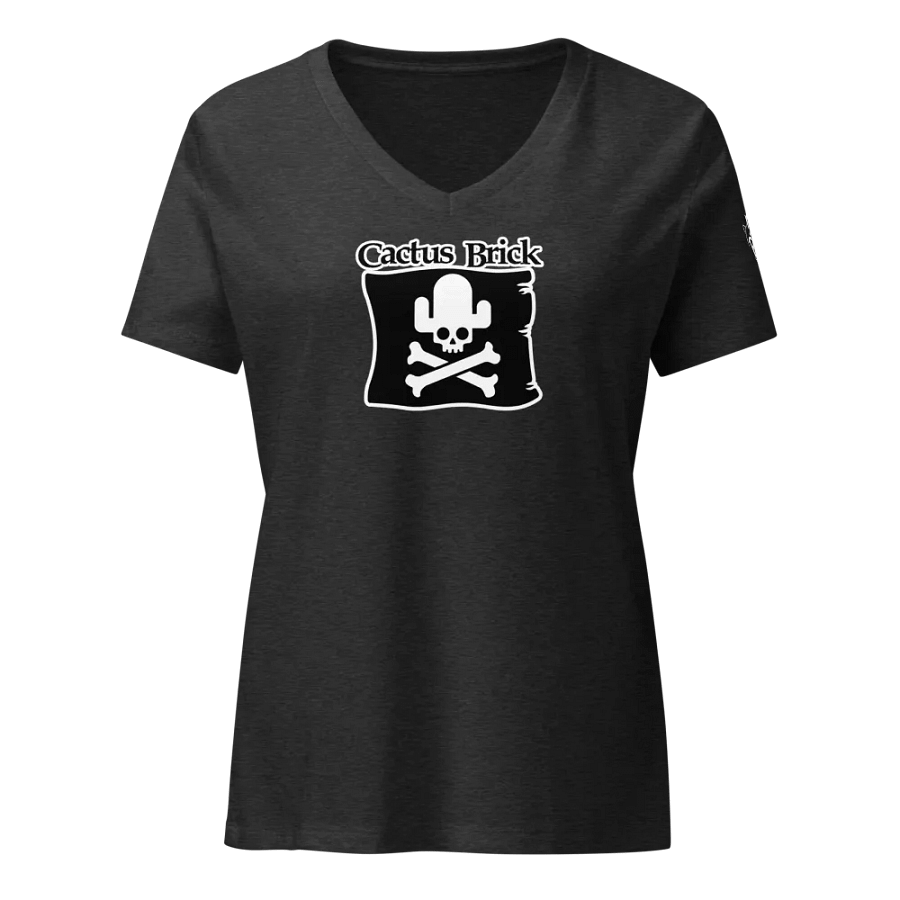 Cactus Brick (V Neck) - Pirate Flag product image (6)