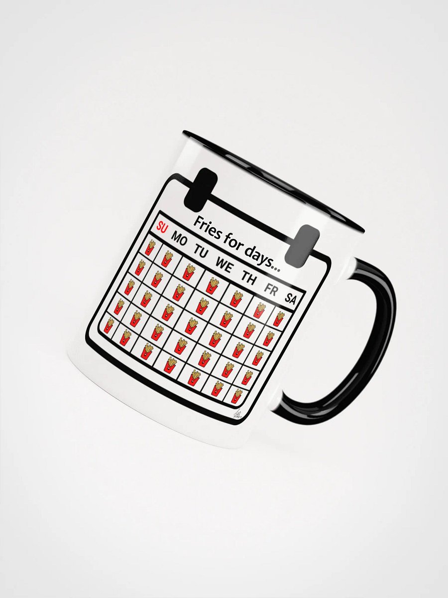 Fries for days... COLORED MUG product image (50)