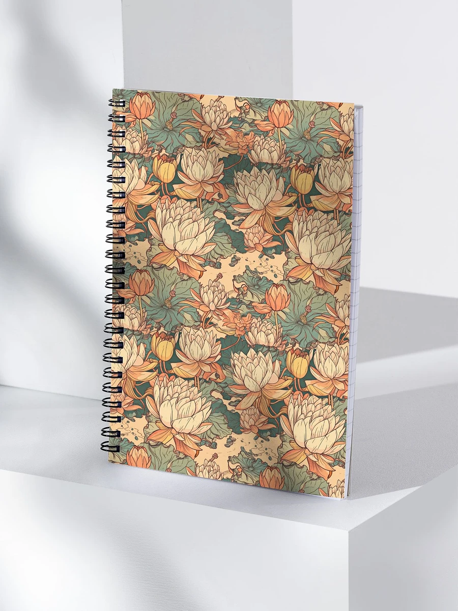 Lovely Lotus Flower Notebook product image (4)