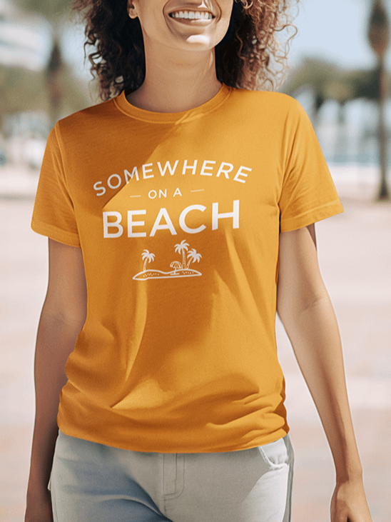 Somewhere on a Beach Classic Shirt product image (1)