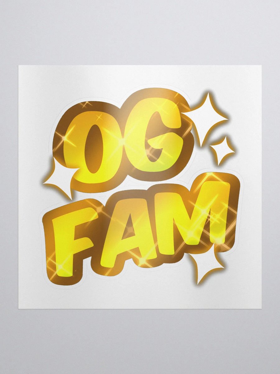 OGFam Logo Sticker product image (1)