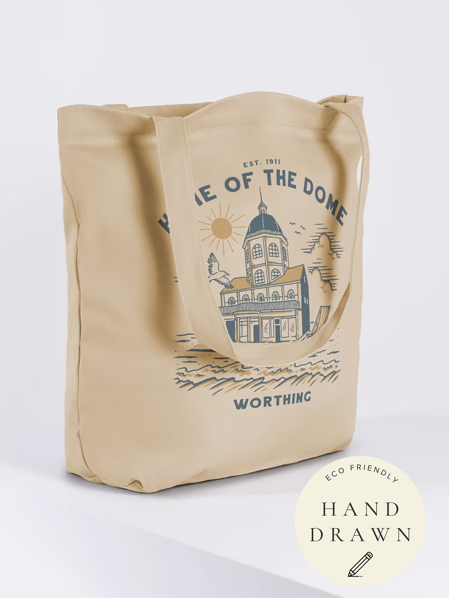 Home of the Dome Tote Bag | Worthing, UK product image (2)