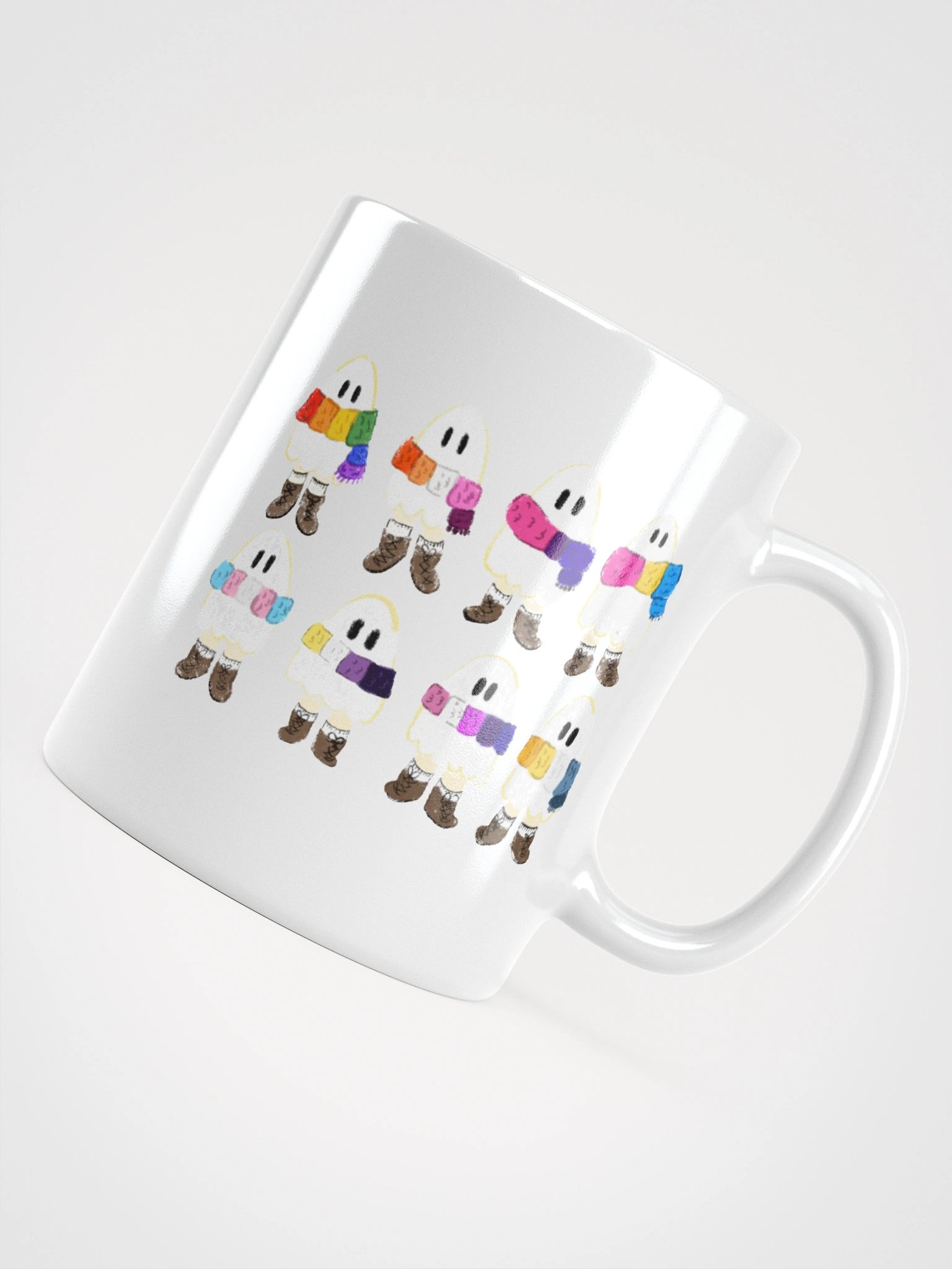 Pride Flag Ghosties Mug product image (12)