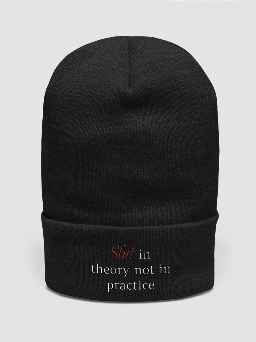 Slut in Theory Beanie product image (2)