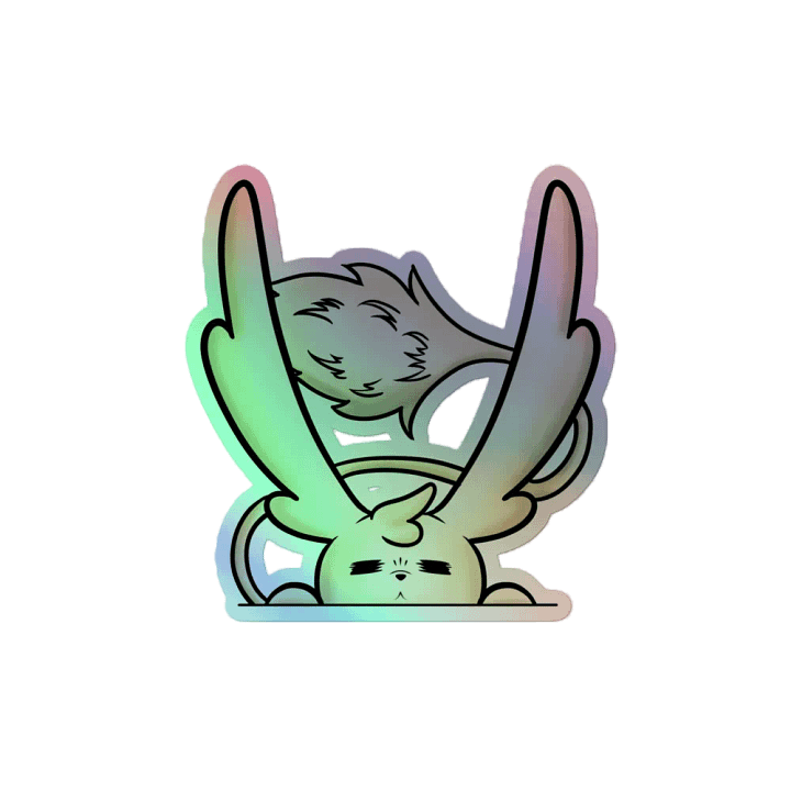 'Peekin'' Holographic Sticker product image (2)