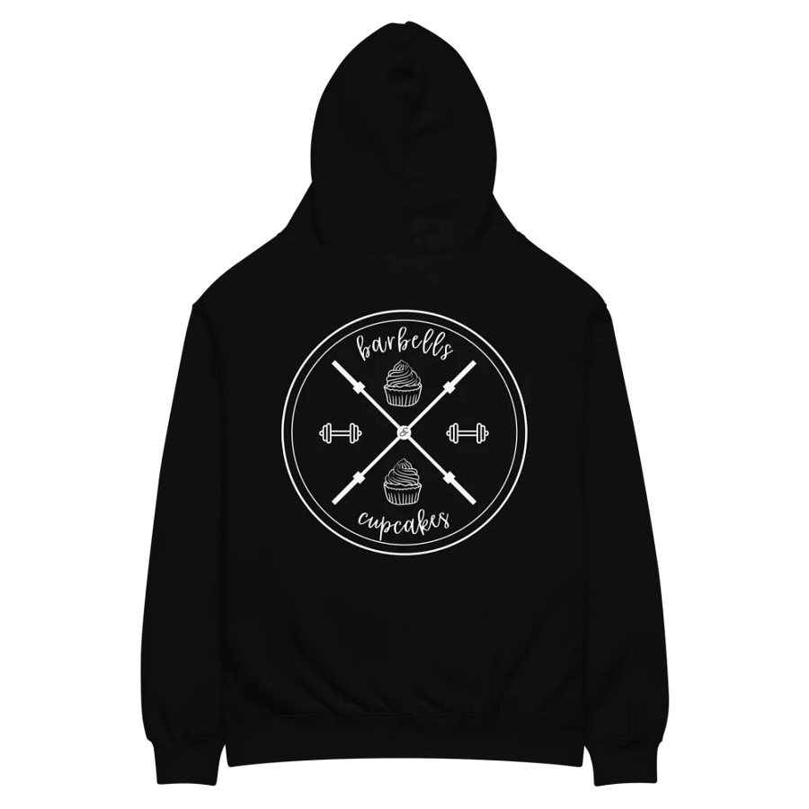 Barbells & Cupcakes X Emblem Unisex Hoodie product image (2)