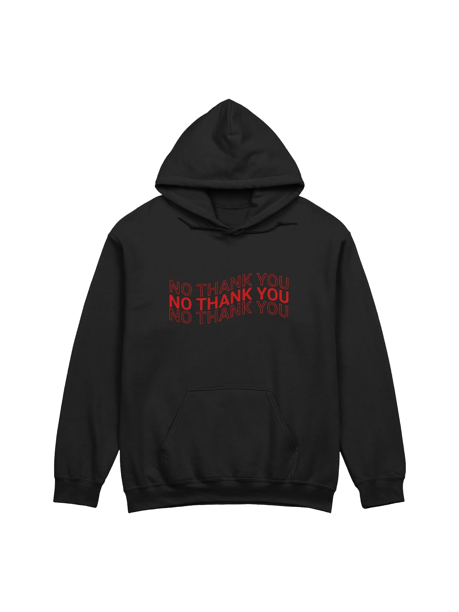 No Thank You Hoodie product image (1)