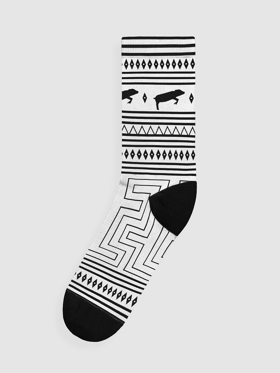 Epicurean Amphora Design (Premium Sustainable Crew Socks) product image (3)
