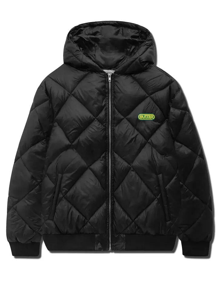 Black Hooded Work Jacket product image (1)