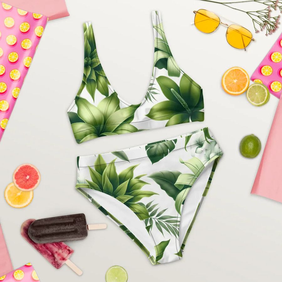 Verdant Leaf Harmony Bikini product image (10)