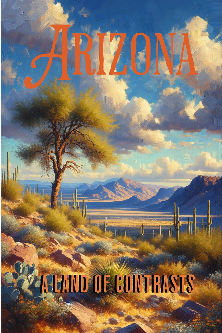 Arizona: A Land of Contrasts Poster product image (1)