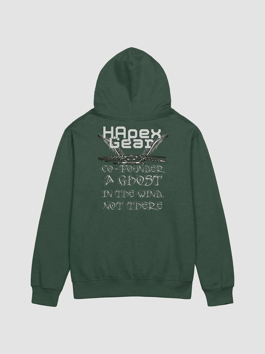 Midweight Hoodie - Co Founder A Ghost - White HApex Gear White Logo product image (16)
