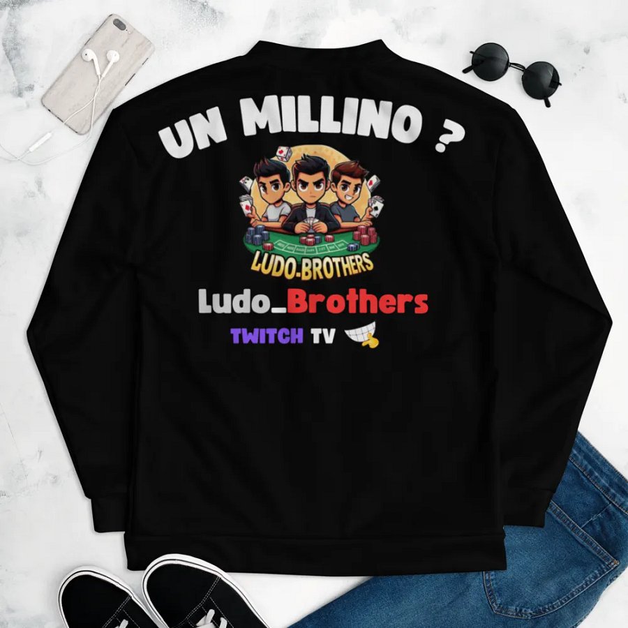 Giubbotto bomber Ludo_Brothers Twitch product image (9)