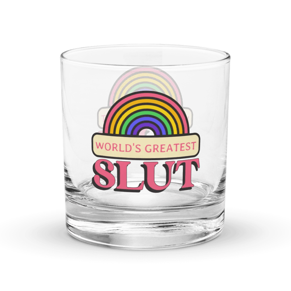 World's Greatest Slut rocks glass product image (3)