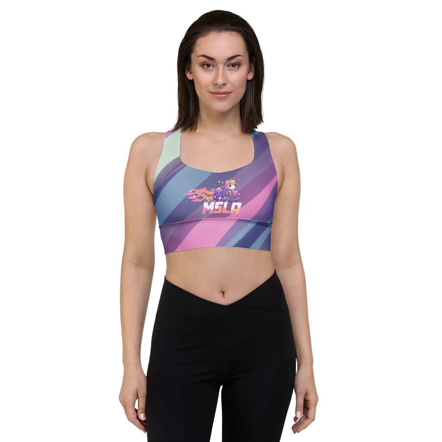 MSLA Sparkles Amigos - Longline Sports Bra product image (6)