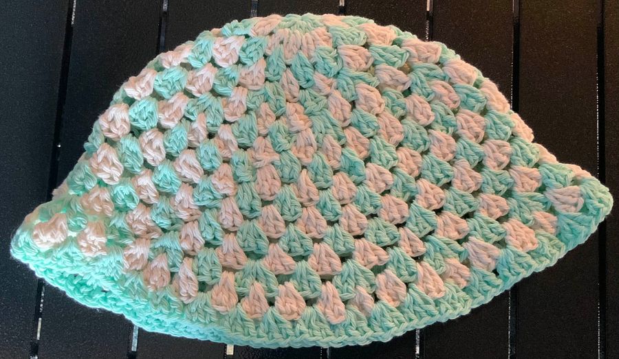 Sea Glass and Ecru Bucket Hat product image (5)