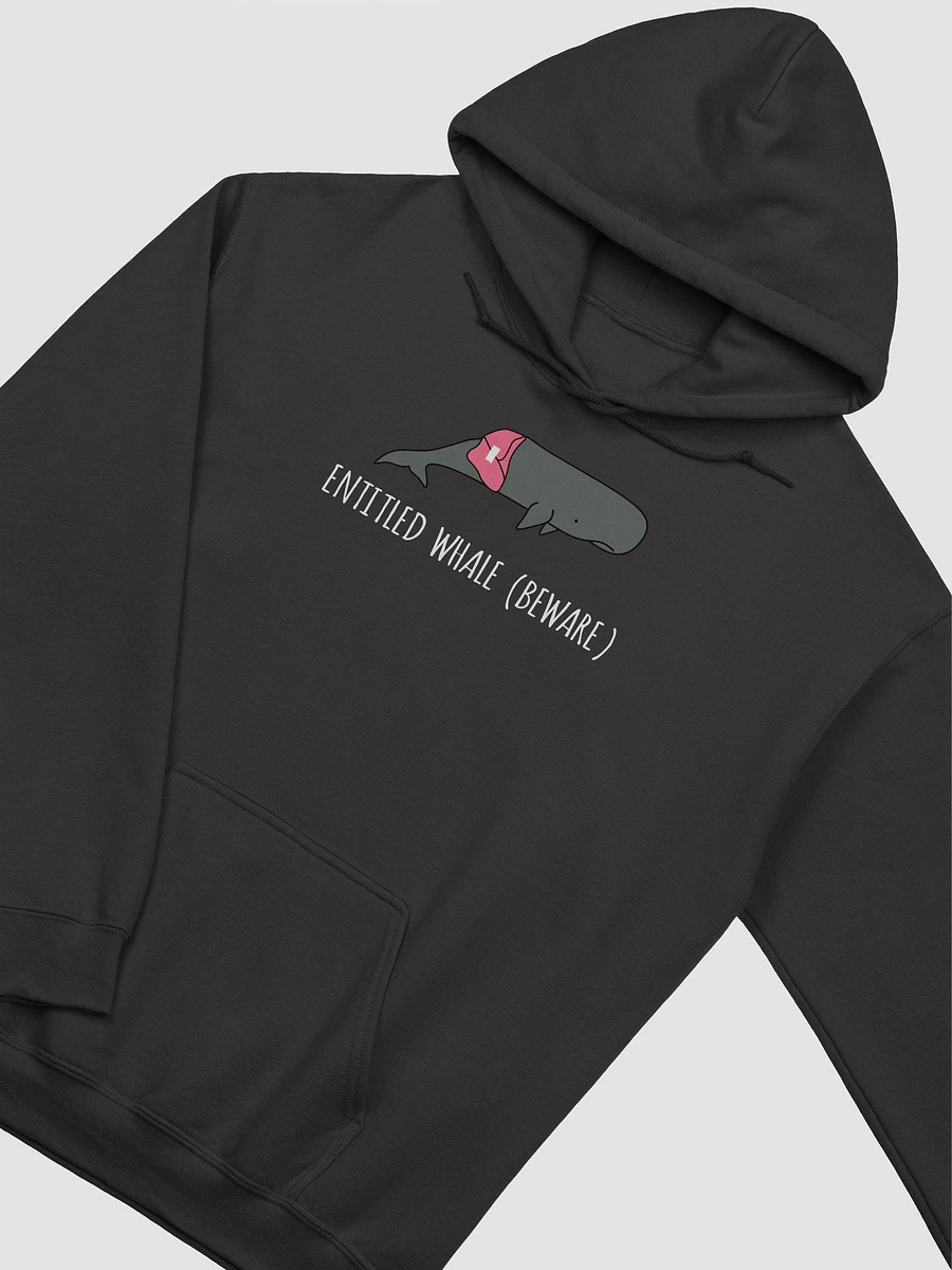 Entitled Whale - Black Hoodie product image (2)