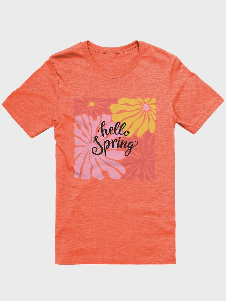 Hello Spring Floral T-Shirt product image (2)