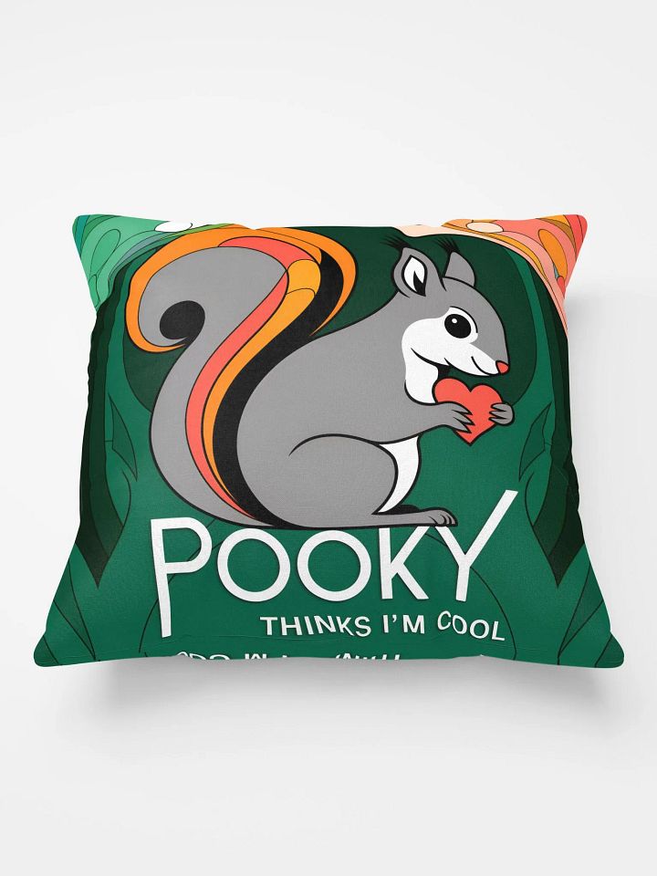 Comfy Pillow: Pooky thinks I'm cool product image (1)