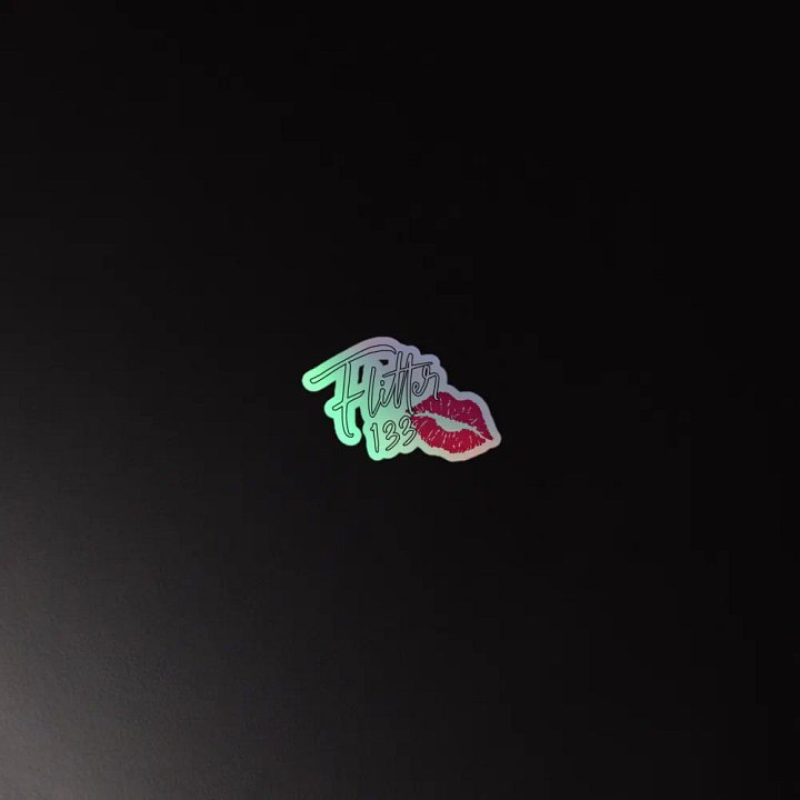 Flitter133 Holographic Lipstick Kiss Sticker product image (4)