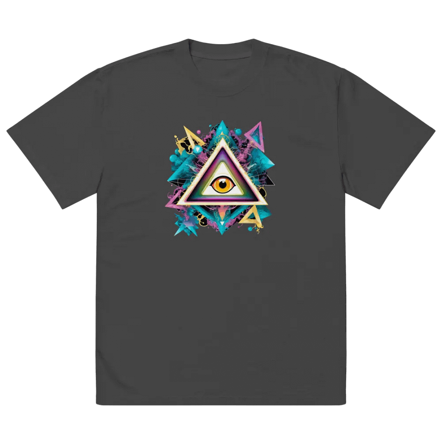 [All Seeing Eye] Oversized T-Shirt product image (6)