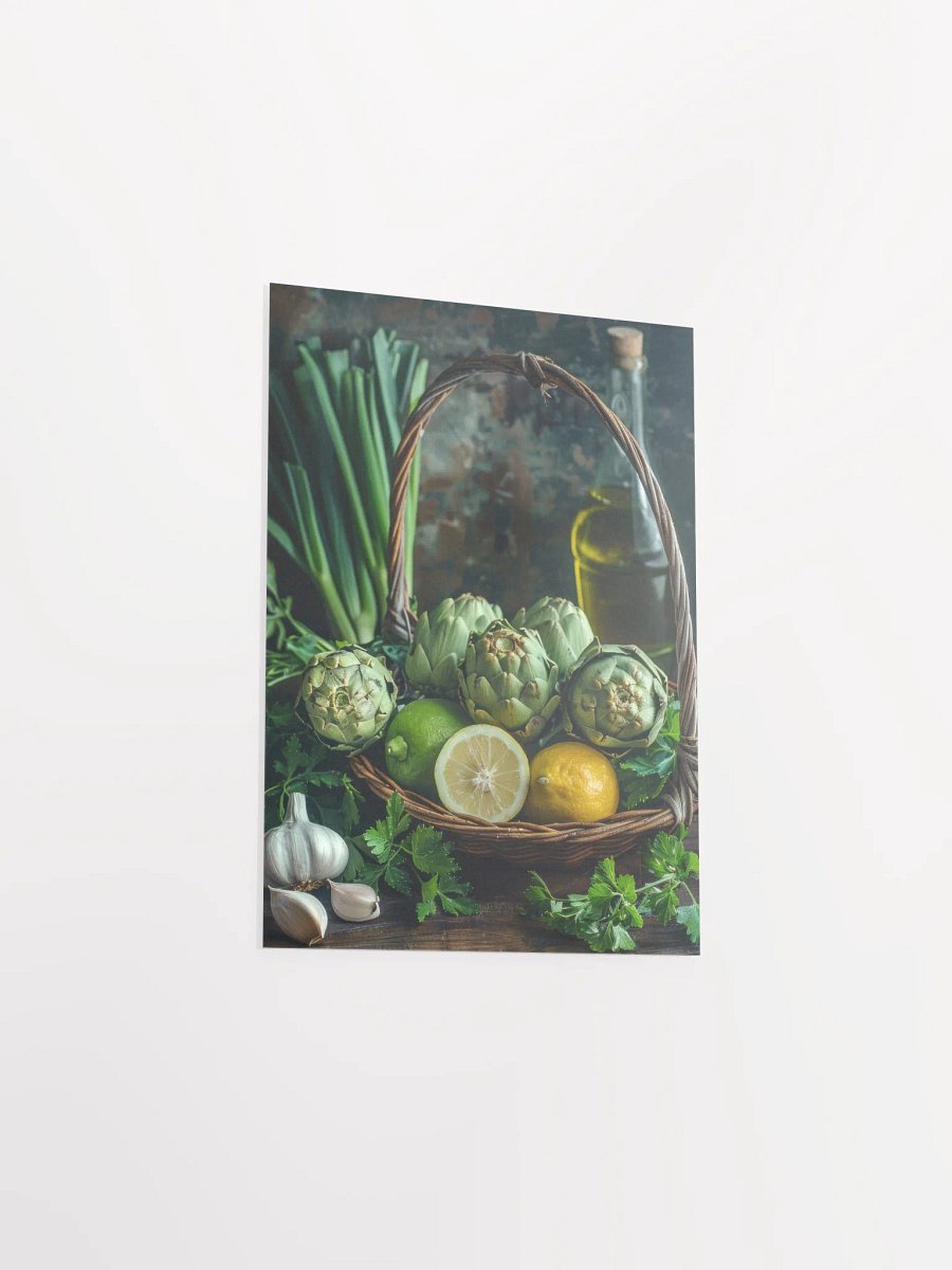 Ingredients for Grilled Artichokes Poster product image (5)