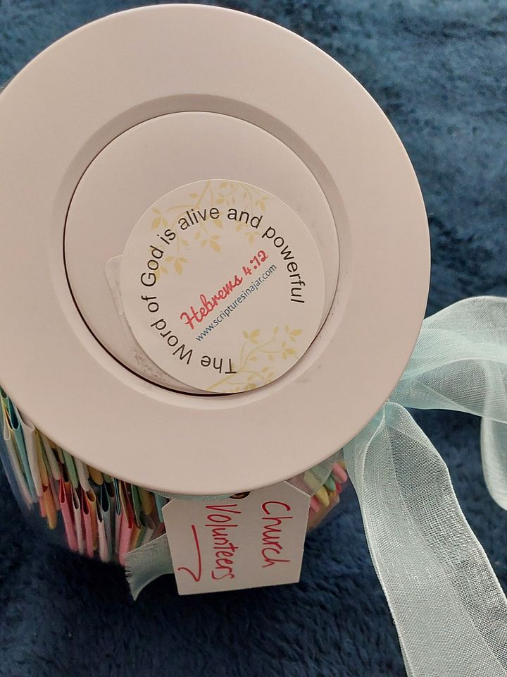 Scriptures in a Jar - Church TEAM Package (12 Jars of 650 Scriptures each) product image (2)