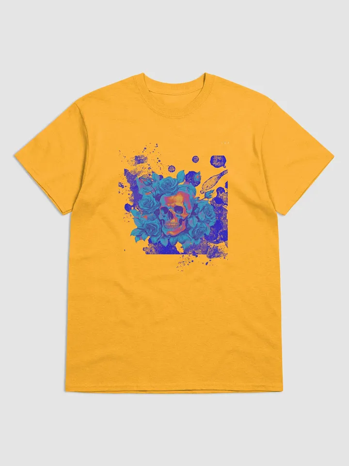 Blue Orchid Skull Premium Unisex T-Shirt product image (17)