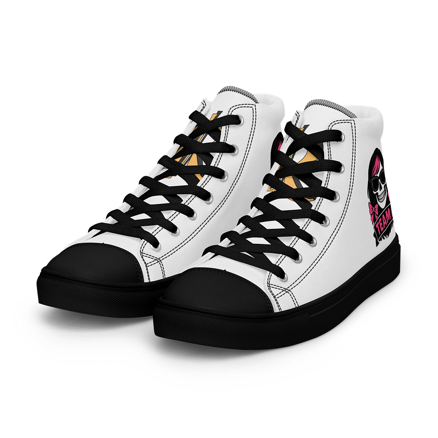 TEAM K (V-6) Women's High Top Canvas Shoes product image (9)