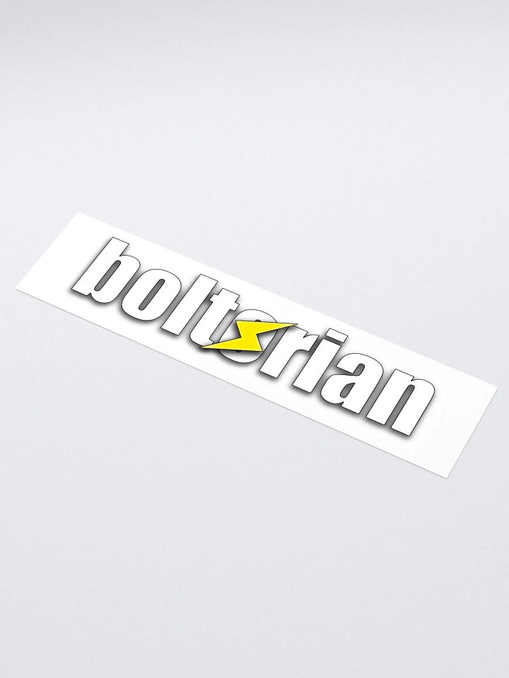 bolt bumper sticker product image (1)