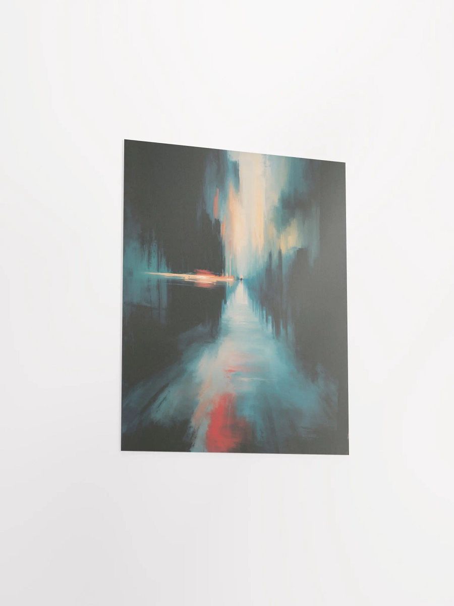 Abstract Cityscape Reflections Poster product image (36)