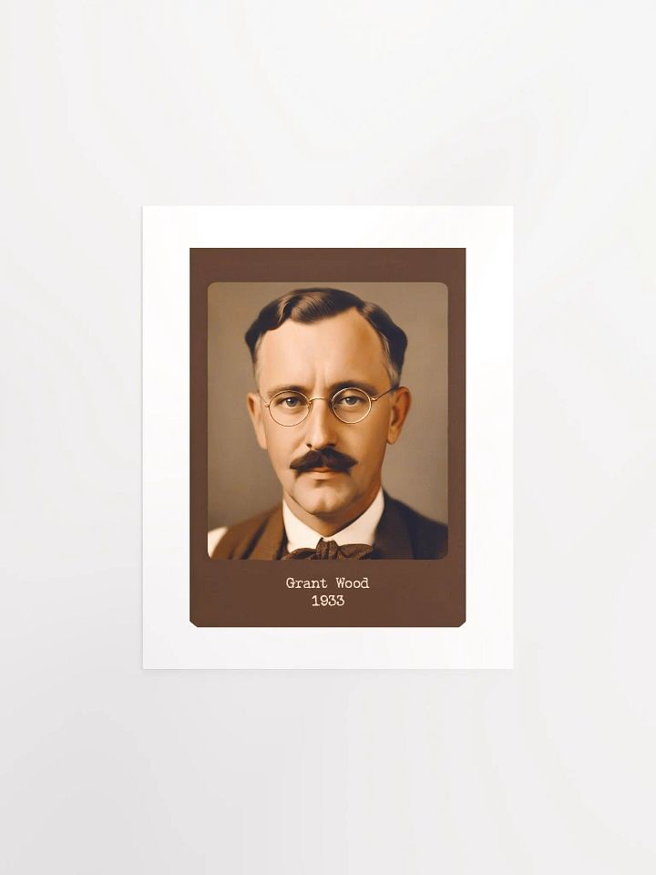Grant Wood 1933 - Print product image (1)
