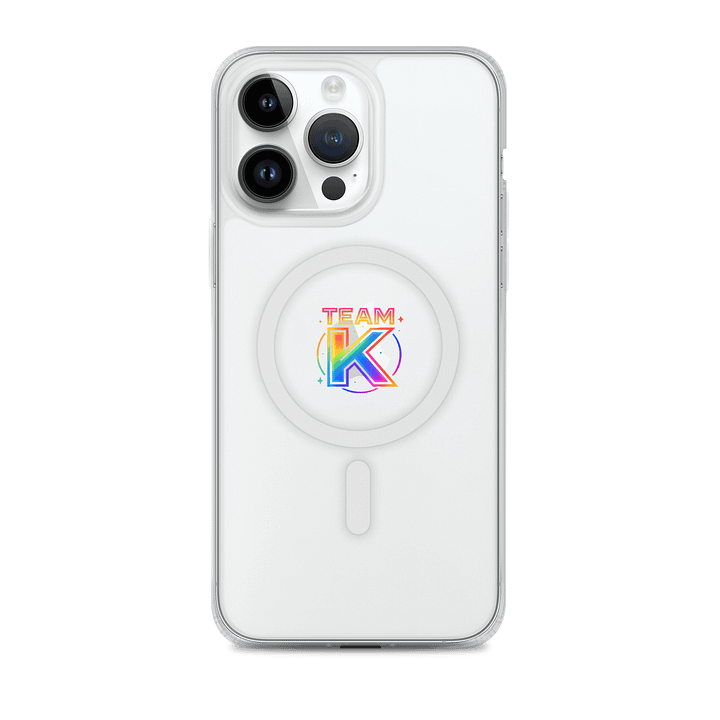 TEAM K Pride 1 Clear Case for iPhone product image (2)