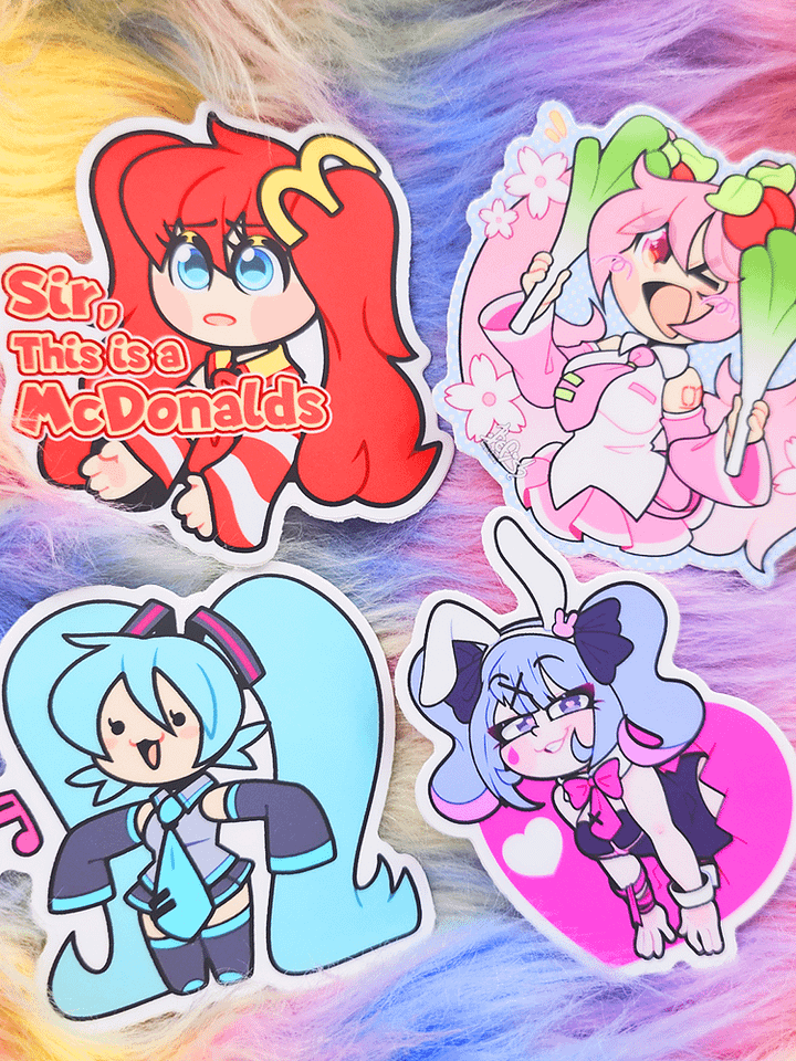 I'm Thinking Miku... | Sticker Set product image (1)