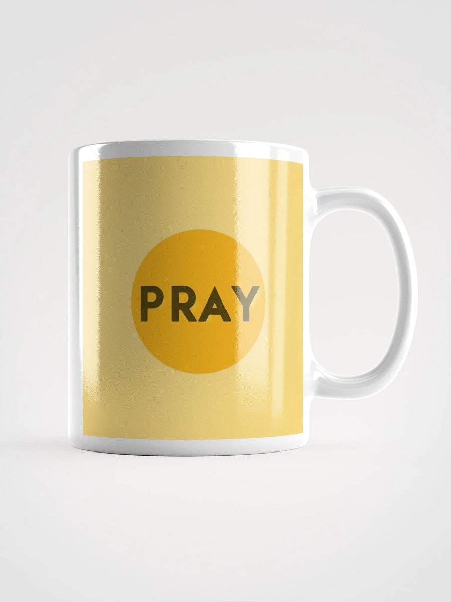 Yellow Pray Mug product image (1)