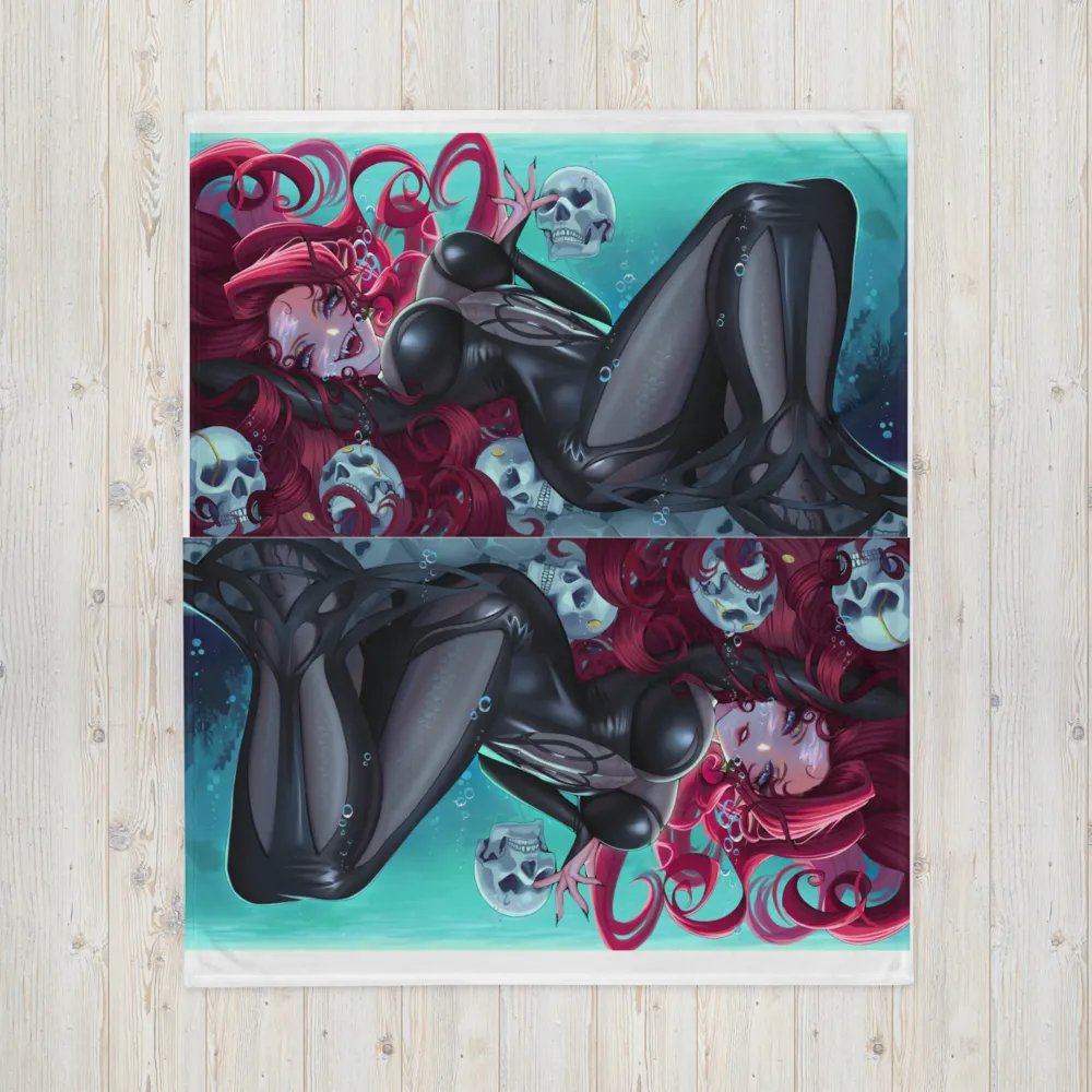 Deadly Beautiful Skulls Blanket product image (4)