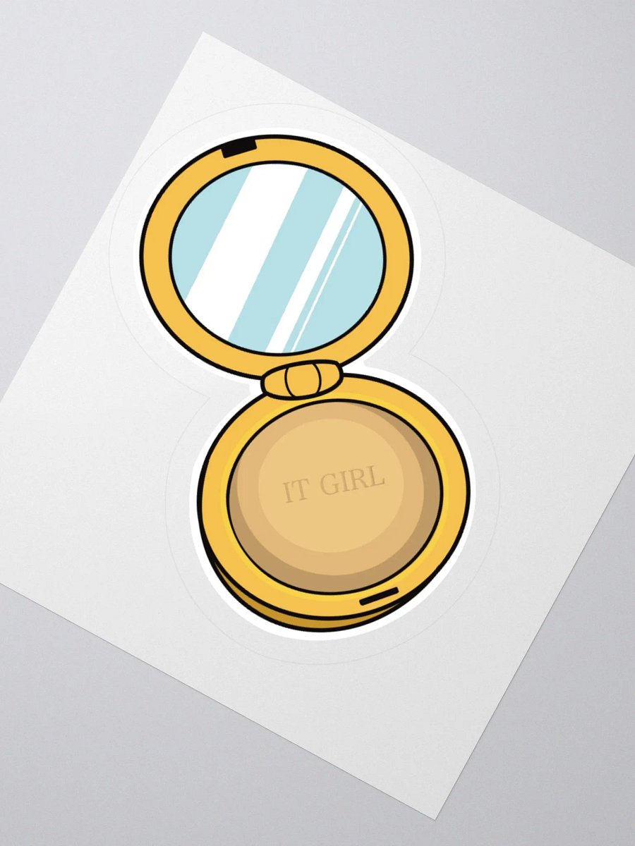 It Girl Compact Powder Case Sticker product image (4)