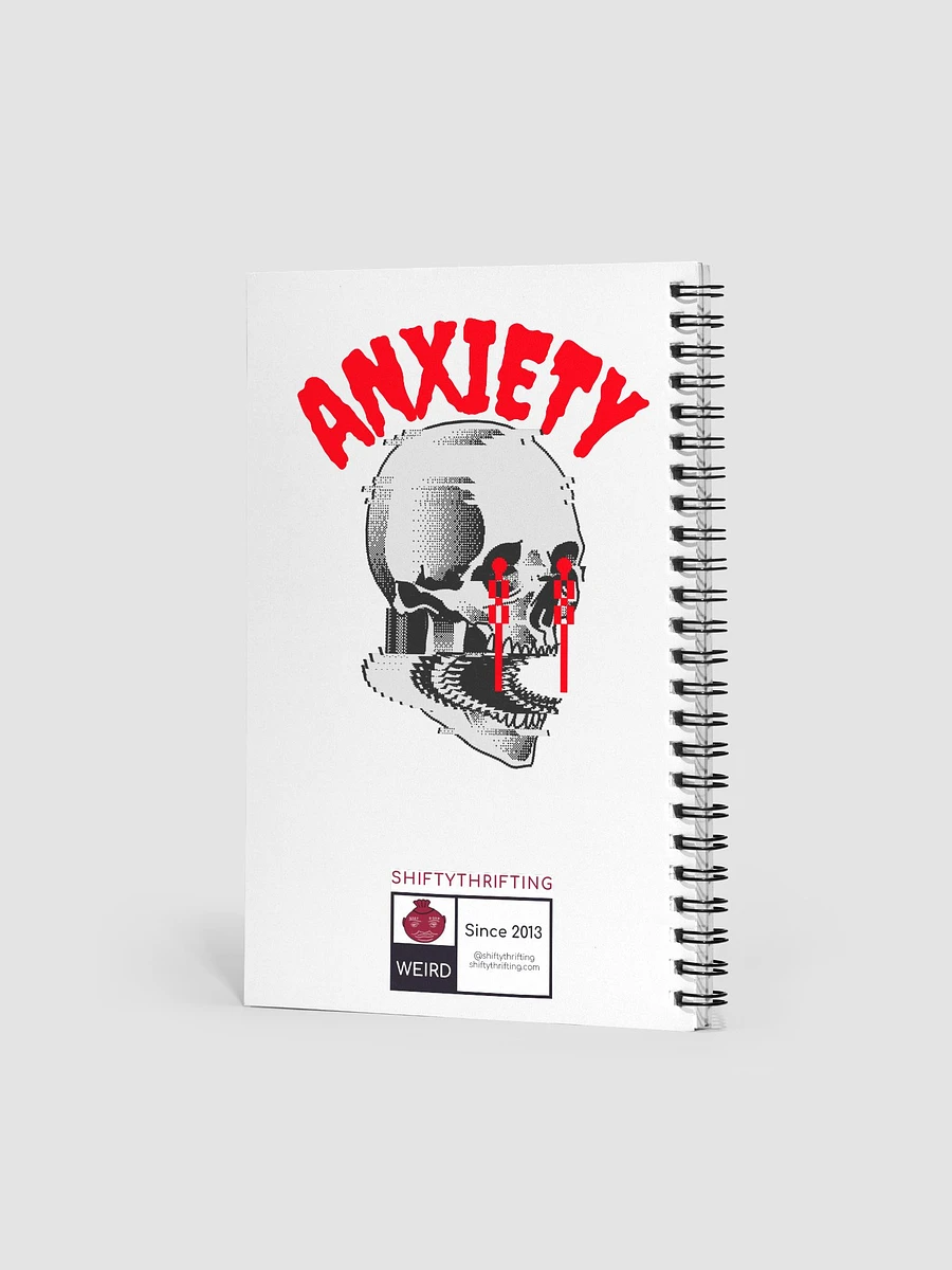 Anxiety spiral notebook product image (3)
